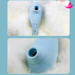 Vibrador Estimulador e Sugador de Clitóris - Dibe Little Blue