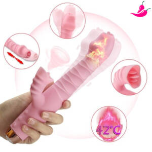 Heatwave Pleasure – Vibrador Rabbit com Função de Aquecimento