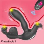 Invictus - Massageador de Próstata e Testículos