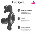 Invictus - Massageador de Próstata e Testículos