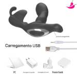 Invictus - Massageador de Próstata e Testículos