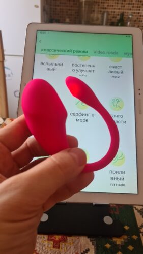 Click to view full screen Vibrador com Controle Remoto a Distância e Função Vídeo - LolaPremium photo review