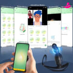 Massageador de Próstata Rotativo 3 em 1