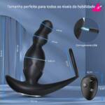 Massageador de Próstata Rotativo 3 em 1