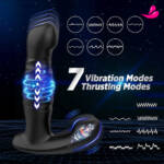 Massageador e Vibrador de Próstata Anal