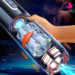 Masturbador Vozz 3 em 1 com Função de Áudio