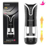 Masturbador Masculino Em Formato De Vagina Com Função De Vai & Vem E Vibrações Intensas