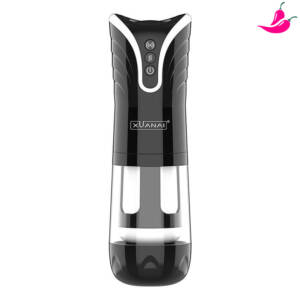 Masturbador Masculino Em Formato De Vagina Com Função De Vai & Vem E Vibrações Intensas