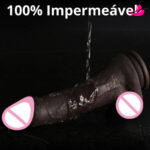 Pênis Realista Shadoy 4 em 1 - Vibrador com Aquecimento