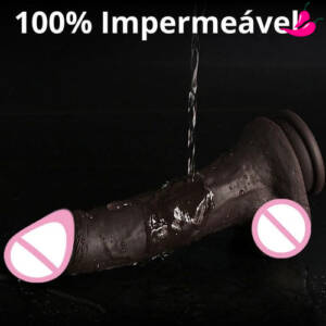 Pênis Realista Shadoy 4 em 1 - Vibrador com Aquecimento