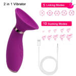 Oral Bliss - Estimulador de Clitóris com Sucção e Língua Vibrante