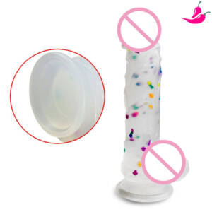 Pênis Realista Pipoquinha com ventosa