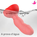 Plug e Vibrador Vênus 10 Modos