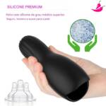 PulseMax – Masturbador Masculino com Vibrações Penianas