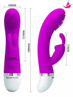 Vibrador Feminino Rabbit - Pretty Love Sog