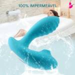 Vibrador Feminino com Sugador de Clitóris & 10 Níveis de Intensidades -Sexho