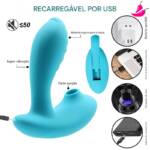 Vibrador Feminino com Sugador de Clitóris & 10 Níveis de Intensidades -Sexho