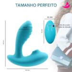 Vibrador Feminino com Sugador de Clitóris & 10 Níveis de Intensidades -Sexho
