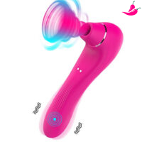Vibrador Feminino De Ponto G; Sugador De Clitóris Multi Velocidades