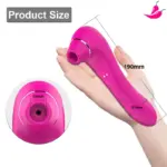 Vibrador Feminino De Ponto G; Sugador De Clitóris Multi Velocidades