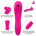 Vibrador Feminino De Ponto G; Sugador De Clitóris Multi Velocidades