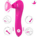 Vibrador Feminino De Ponto G; Sugador De Clitóris Multi Velocidades
