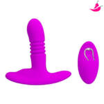 Vibrador Plug Anal Vai Vem - Pretty Love