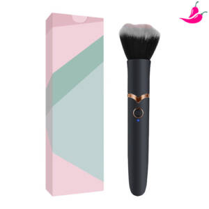 Vibrador com Pincel para Maquiagem