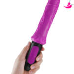 Consolo Realístico Vibratório com 10 Níveis de Velocidade e Aquecimento - Soft Dick