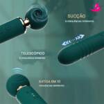 Vibrador Varinha Mágica 3 em 1