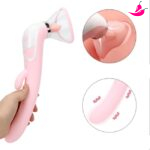 Vibrador De Ponto G E Sugador De Clitóris Com Língua, Simulador De Sexo Oral - Delirium Suck