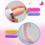 Vibrador De Ponto G E Sugador De Clitóris Com Língua, Simulador De Sexo Oral - Delirium Suck