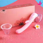 Vibrador De Ponto G E Sugador De Clitóris Com Língua, Simulador De Sexo Oral - Delirium Suck