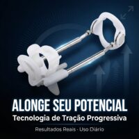 Alongador e Extensor Peniano Aumenta Muito - PRO Extender
