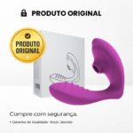 Vibrador de Ponto G e Sugador de Clitóris com 10 Níveis - Absolut