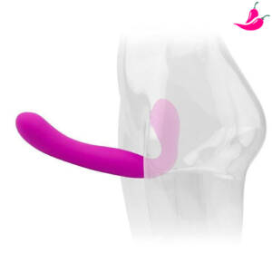 Vibrador com Duas Pontas para Mulheres, Strapless Cinta Peniana sem Alça - TwoLoves
