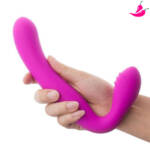Vibrador com Duas Pontas para Mulheres, Strapless Cinta Peniana sem Alça - TwoLoves