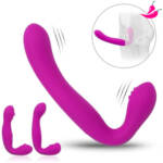 Vibrador com Duas Pontas para Mulheres, Strapless Cinta Peniana sem Alça - TwoLoves