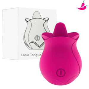 Vibrador Simulador de Sexo Oral com Língua - HotFlower