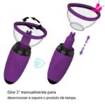 Lambilícia - Estimulador de Mamilo/Clitóris com Sucção e Lambidas