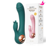 Vibrador Feminino Rabbit com Estimulação de Ponto G e Língua Vibratória - Orion