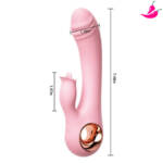 Vibrador Feminino Rabbit com Estimulação de Ponto G e Língua Vibratória - Orion