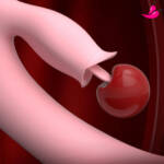 Vibrador Feminino Rabbit com Estimulação de Ponto G e Língua Vibratória - Orion