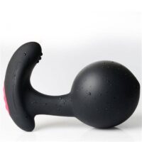 Vibrador e Plug Anal Vibrador Inflável c/ Controle Remoto