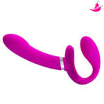 Vibrador Strapless com Dupla Usabilidade e 12 Modos Vibrativos - Valerie Pretty Love