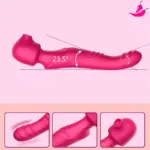 Vibrador Varinha Mágica e Sugador de Clitóris Tracy's Dog Luxury