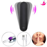 Vibrador Bullet Massageador Recarregável - 10 Vibrações