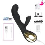 Vibrador Rabbit Multi Estimulador Feminino - Sex Angel