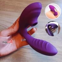 Vibrador de Ponto G e Sugador de Clitóris com 10 Níveis - Absolut