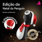 Satisfyer Penguin Holiday Edition - Vibrador e Estimulador de Clitóris  com 11 Modos de Vibração à Prova D’Água